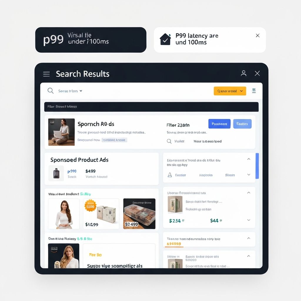 Sponsored Products Ad Retrieval mockup