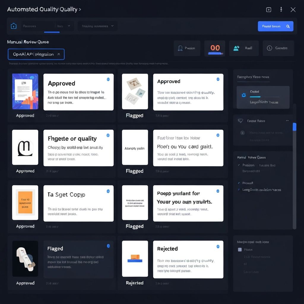 LLM Ad Copy Quality Classifier mockup